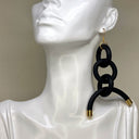 Optimistik Earrings in silver or gold