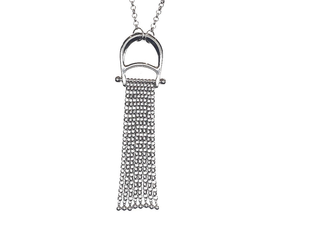 ROUND CHAIN 6-MM STAINLESS STEEL STATEMENT NECKLACE. by NYET Jewelry