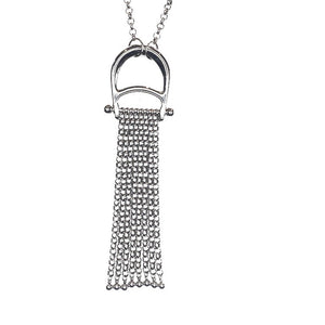 ROUND CHAIN 6-MM STAINLESS STEEL STATEMENT NECKLACE. by NYET Jewelry