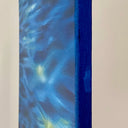 ocean reflections oil painting by Delphine Pontvieux