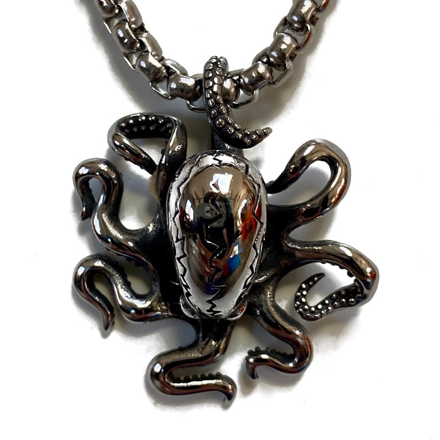 octopus stainless steel chain and pendent NYET Jewelry