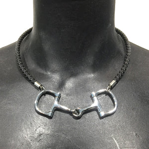 equestrian horse bit choker necklace