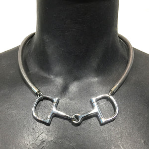 equestrian horse bit choker necklace