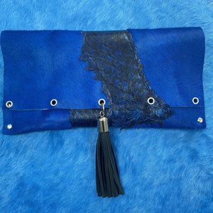 Tassel clutch by NYET Jewelry