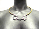 equestrian horse bit choker necklace