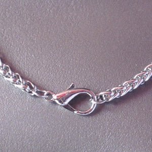 ROUND STAINLESS STEEL CHAIN NECKLACE WITH HEAVYWEIGHT SCORPION PENDANT. by nyet jewelry