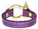 Nyet jewelry Signature Gold Bracelet Purple by nyet jewelry