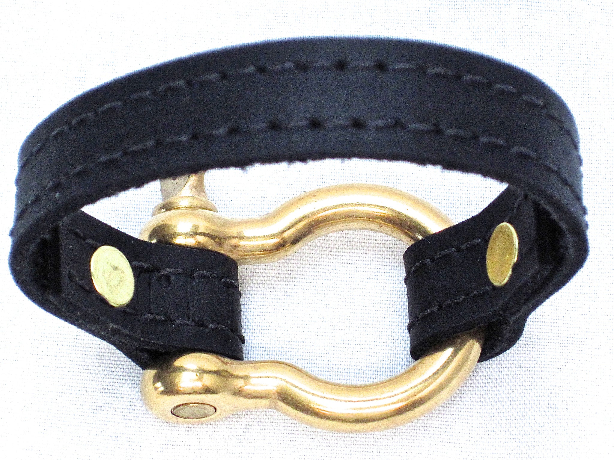 Nyet jewelry Signature Gold Bracelet Black by nyet jewelry.