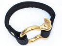 Nyet jewelry Signature Gold Bracelet Black by nyet jewelry.