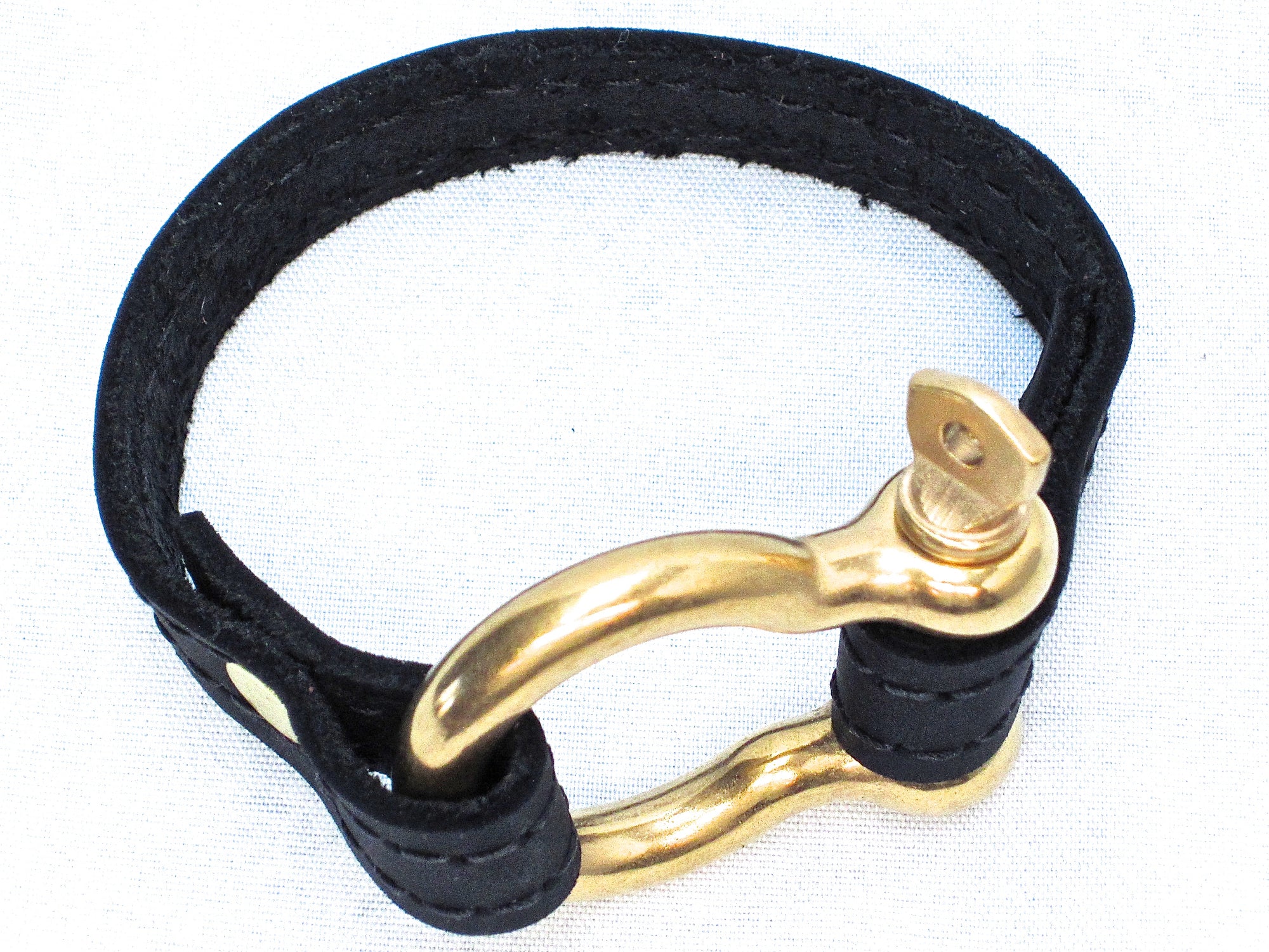 Nyet jewelry Signature Gold Bracelet Black by nyet jewelry.