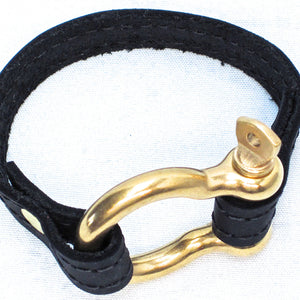 Nyet jewelry Signature Gold Bracelet Black by nyet jewelry.