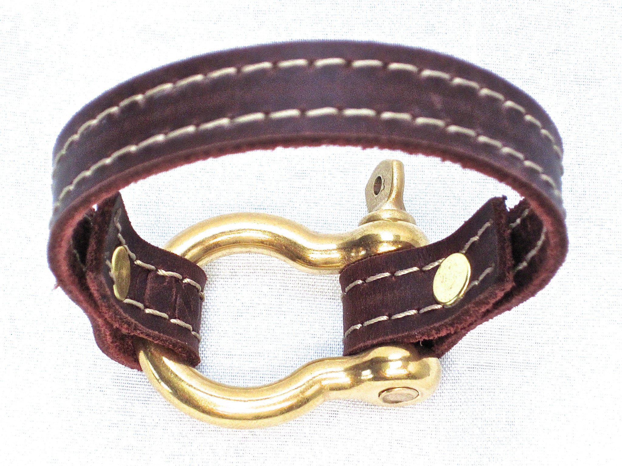 Nyet jewelry Signature Gold Bracelet Brown by nyet jewelry