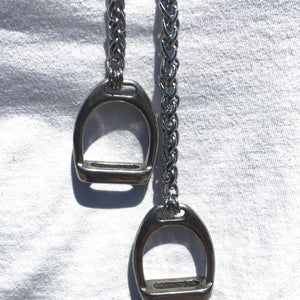 Extra Long Stainless Steel Lariat With stirrups