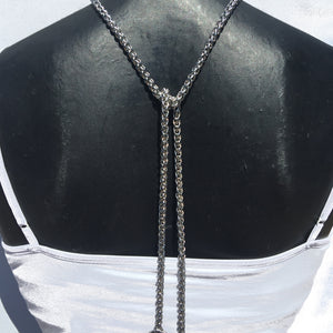Extra Long Stainless Steel Lariat With stirrups