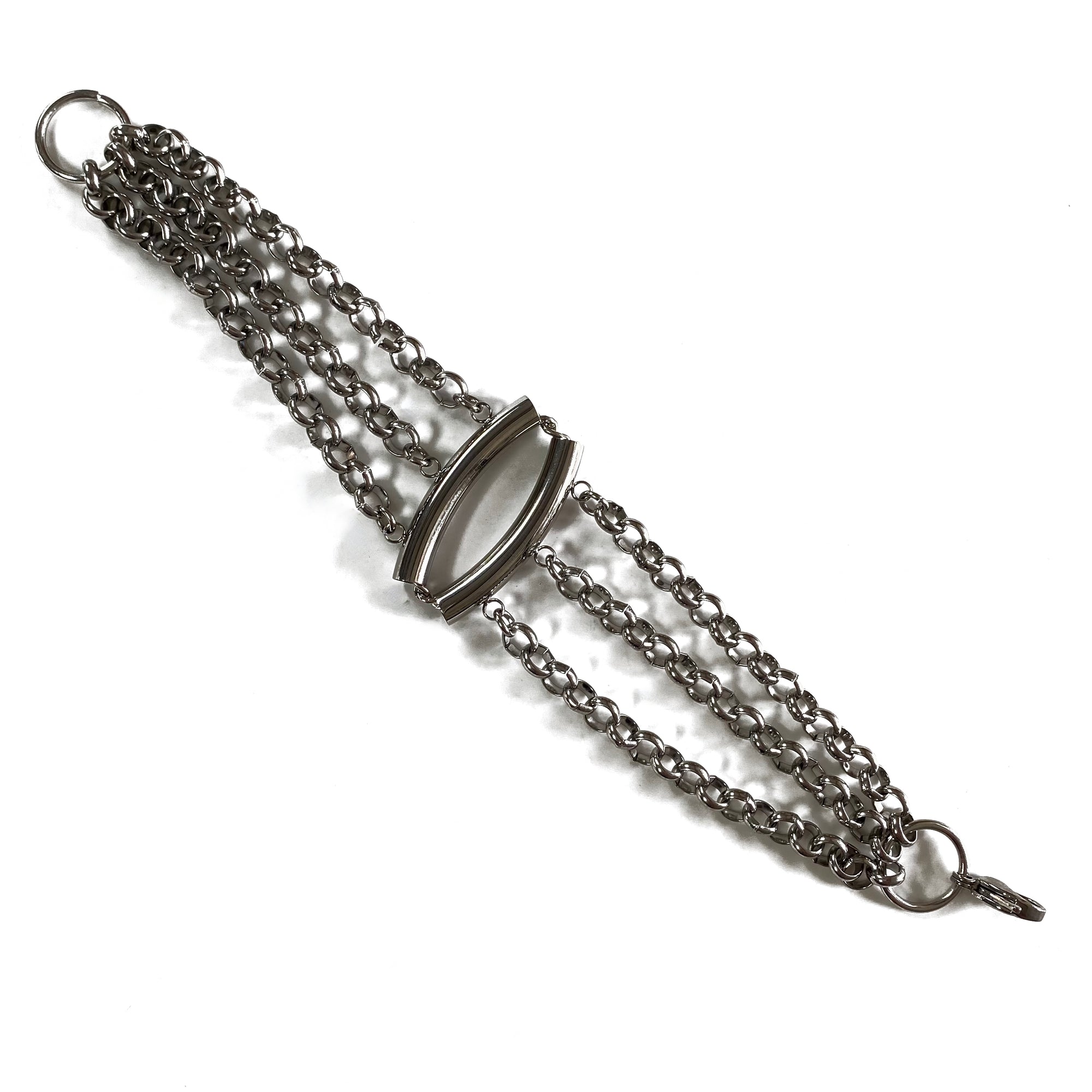 6 mm round chain bracelet by NYET Jewelry.