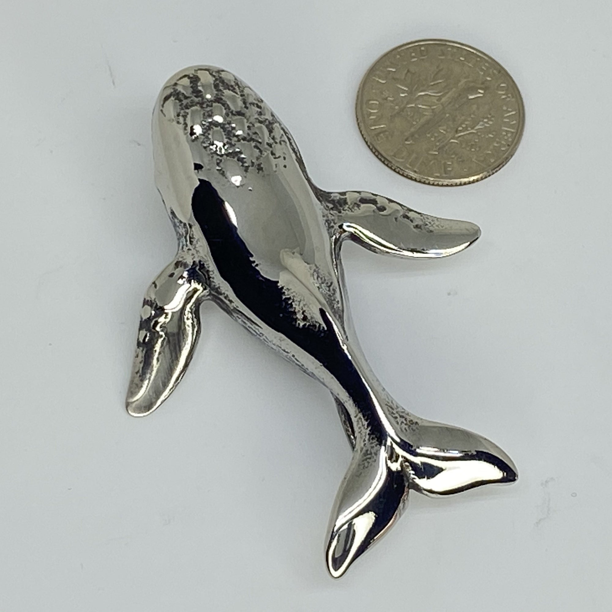 stainless steel pendent  whale