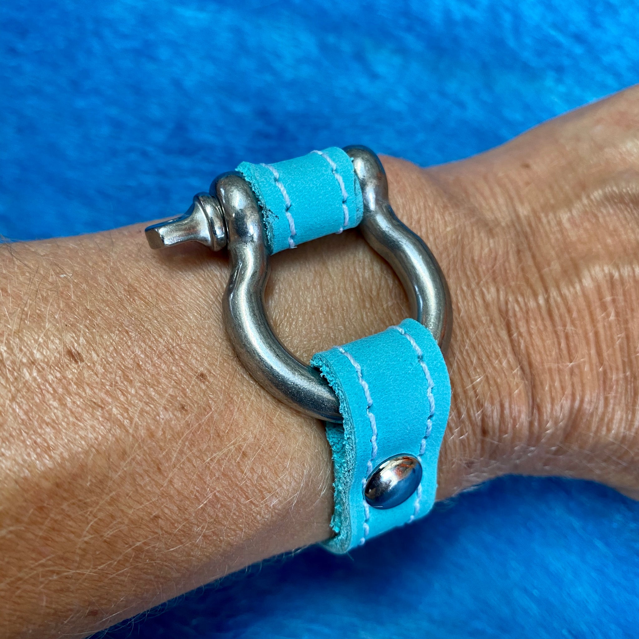 Signature bracelet aqua by NYET Jewelry