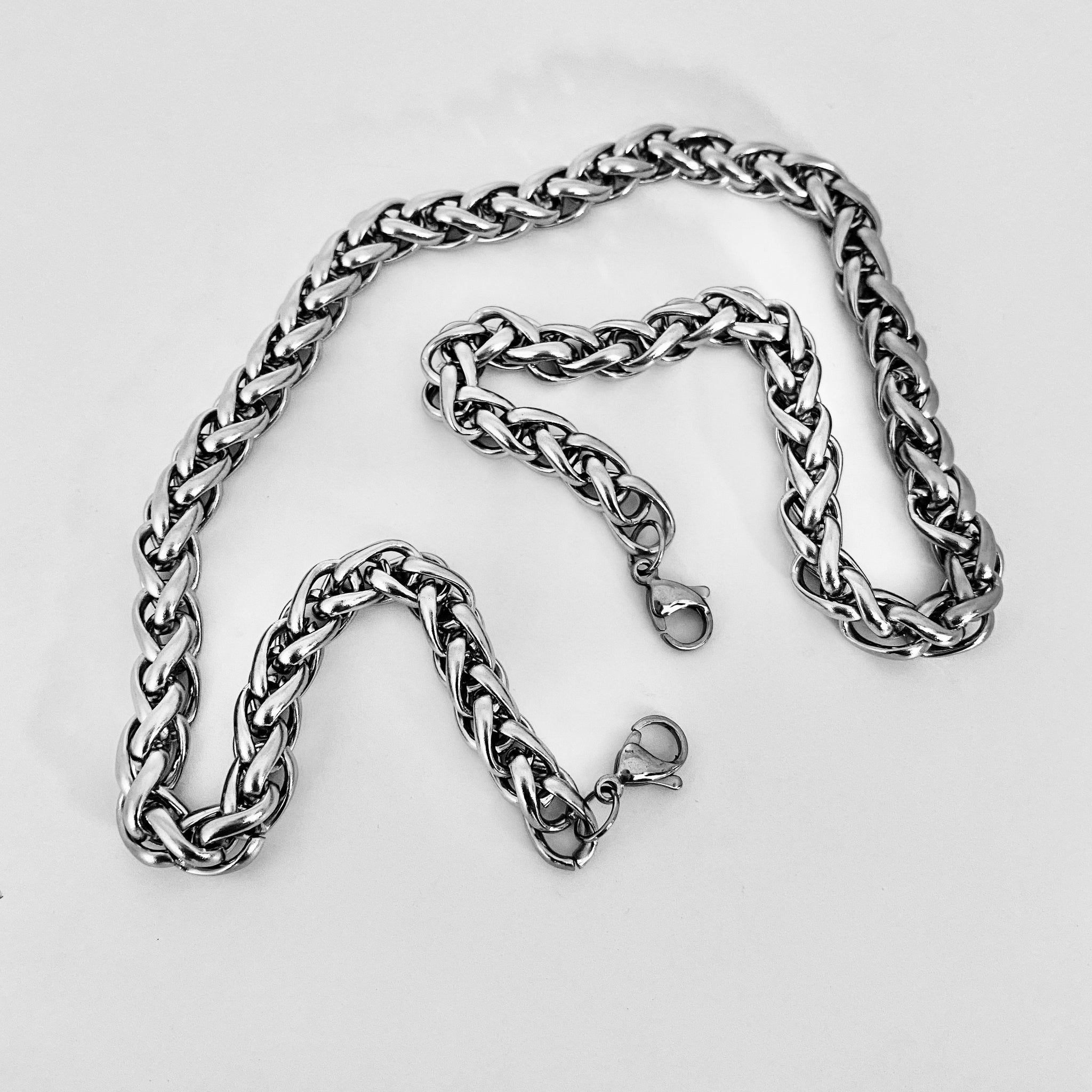 stainless steel mask chain by NYET Jewelry