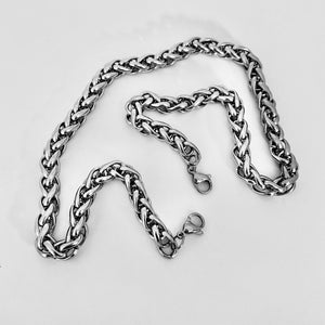 stainless steel mask chain by NYET Jewelry