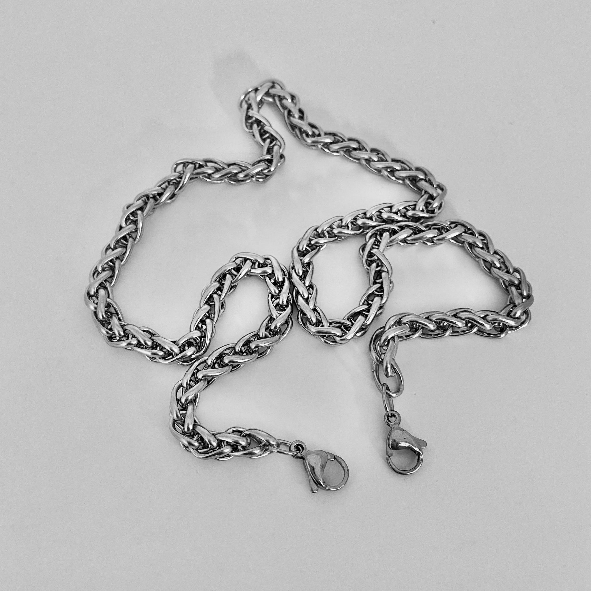 stainless steel mask chain by NYET Jewelry