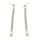 JUMP RINGS AND CHAINS EARRINGS BY NYET JEWELRY.