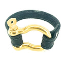 Nyet jewelry Signature Gold Bracelet Black by nyet jewelry.