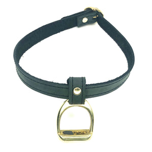 Nyet Jewelry stirrup choker by nyet jewelry.